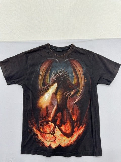 Unverified Brand Men's Black T-Shirt – Size M, Cotton – Ref 6C27D