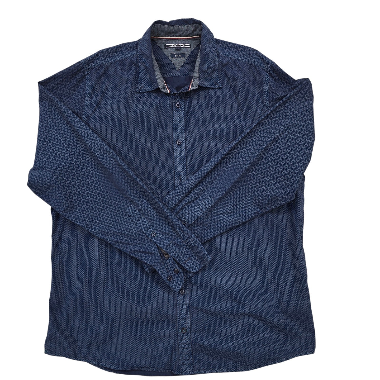 Tommy Hilfiger Men Navy Shirt size XXL product image 1