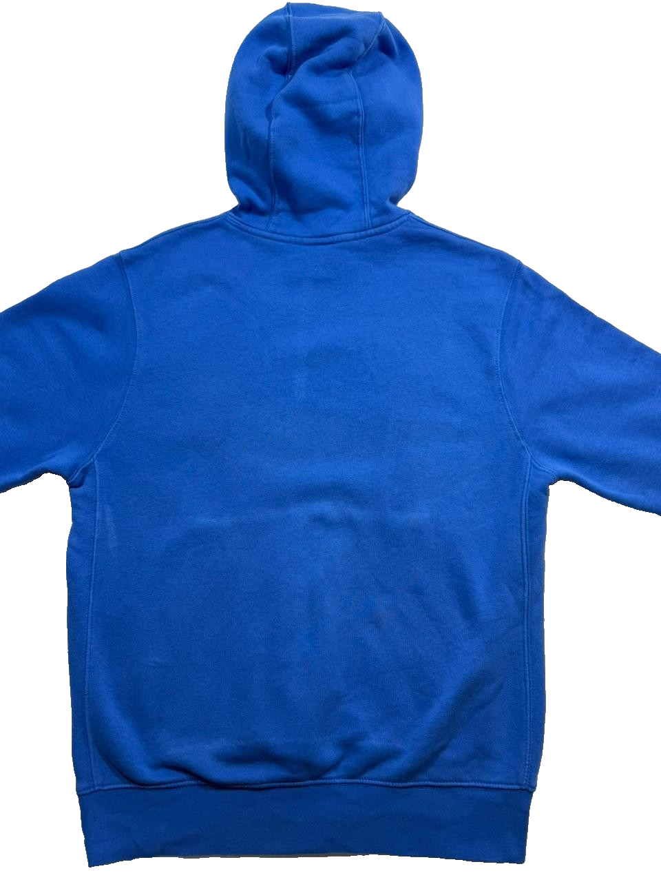 Nike Unisex Blue Fleece Pullover Hoodie Sweatshirt Size S