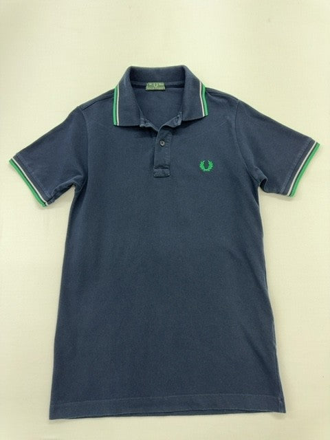 Fred Perry Boys Navy Polo Shirt size S product image 1
