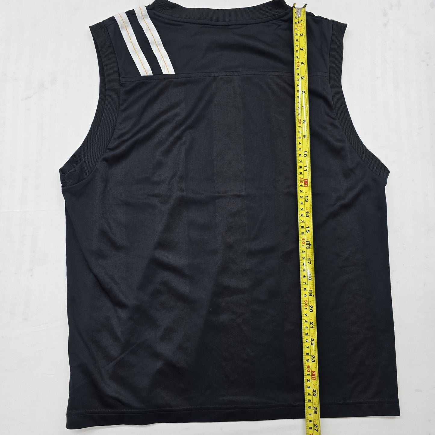 Nike Men's Black Striped Sleeveless Tank Top XL