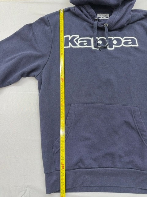 Kappa Men's Navy Pullover Hoodie Large Cotton Blend L