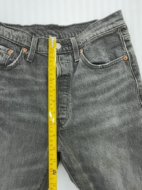 Levi's Men's 501 Original Fit Gray Straight Denim Jeans