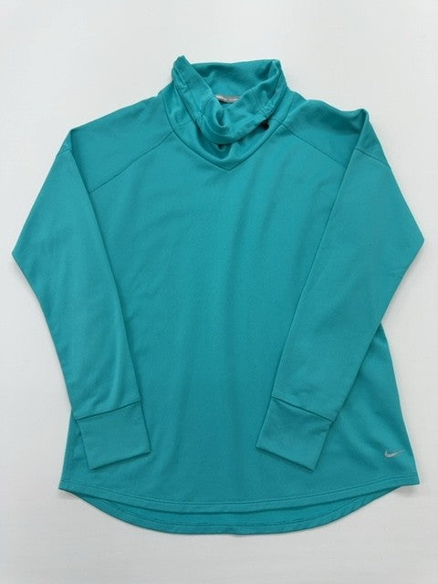Nike Boys Teal Dry Fit Tennis Pullover Sweatshirt Size S Good Condition
