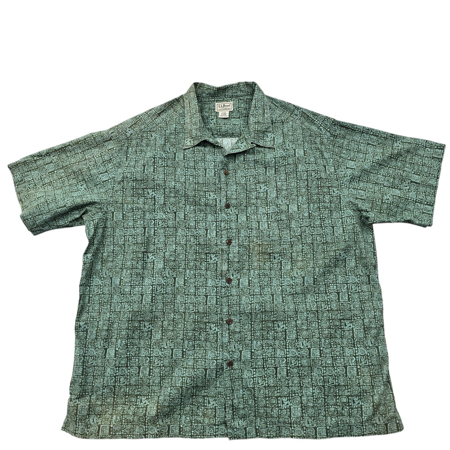 L.L.Bean Men Green Shirt size XL product image 1