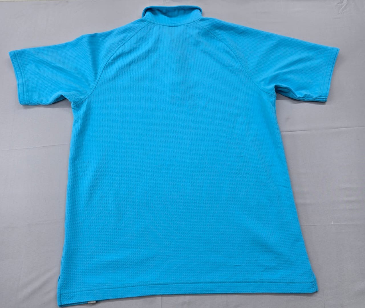 Nike Men's Blue Dri-FIT Polo Shirt Size M Short Sleeve Golf