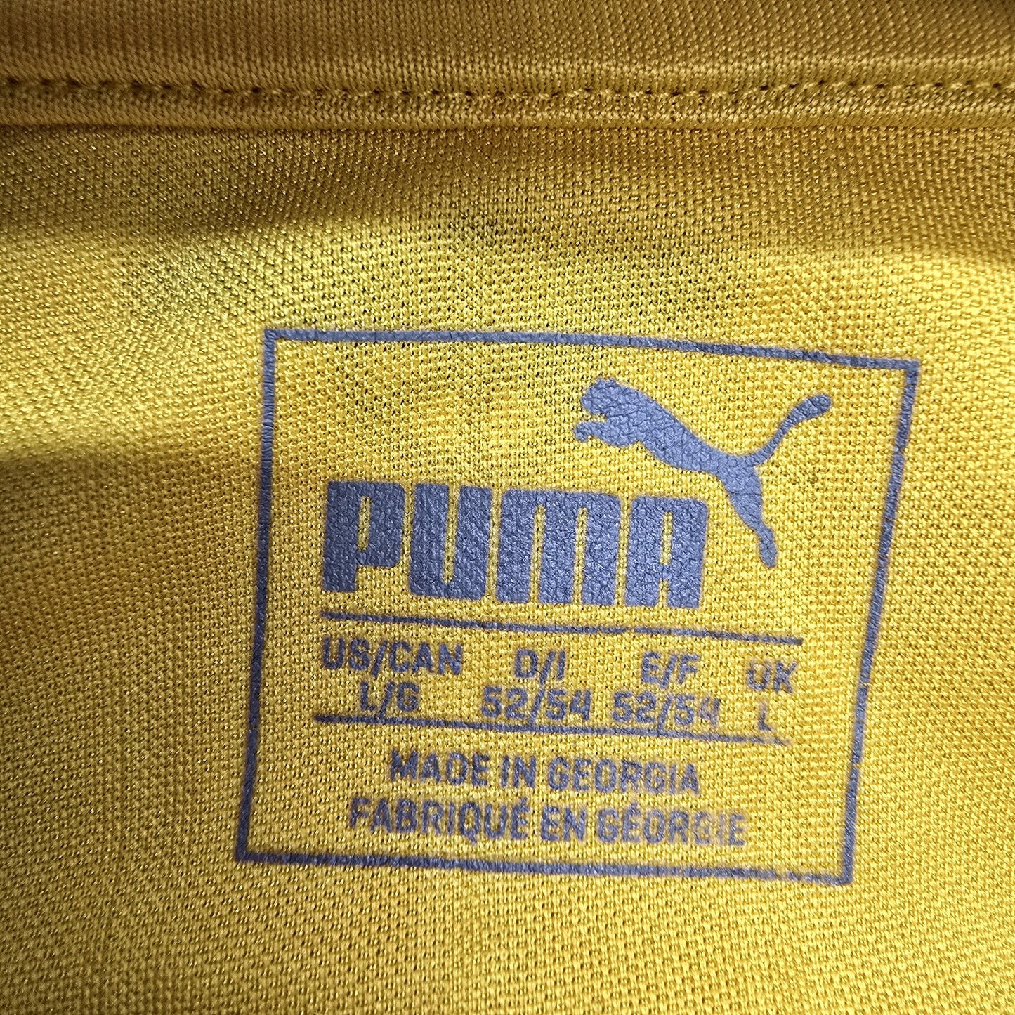 Puma Men's Arsenal FC Away Yellow/Black Jersey Slim Fit