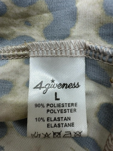 Agiveness Women Brown Tank Top size L product image 4