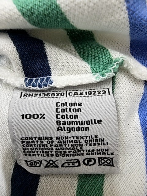 Kappa Multicolor Striped Cotton Polo Shirt Men's XL Short Sleeve