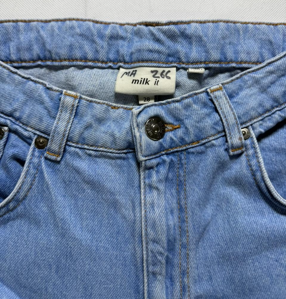 Milk It Women's Navy And Blue Jeans | Size: 28