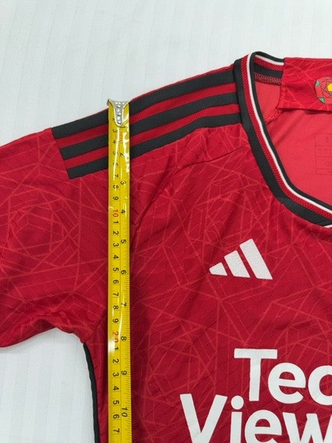 Adidas Women's Red Manchester United Home Jersey Size 40 25/26