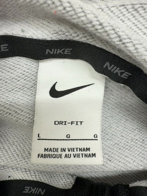 Nike Men's L Gray Pullover Hoodie Dri-FIT Long Sleeve L