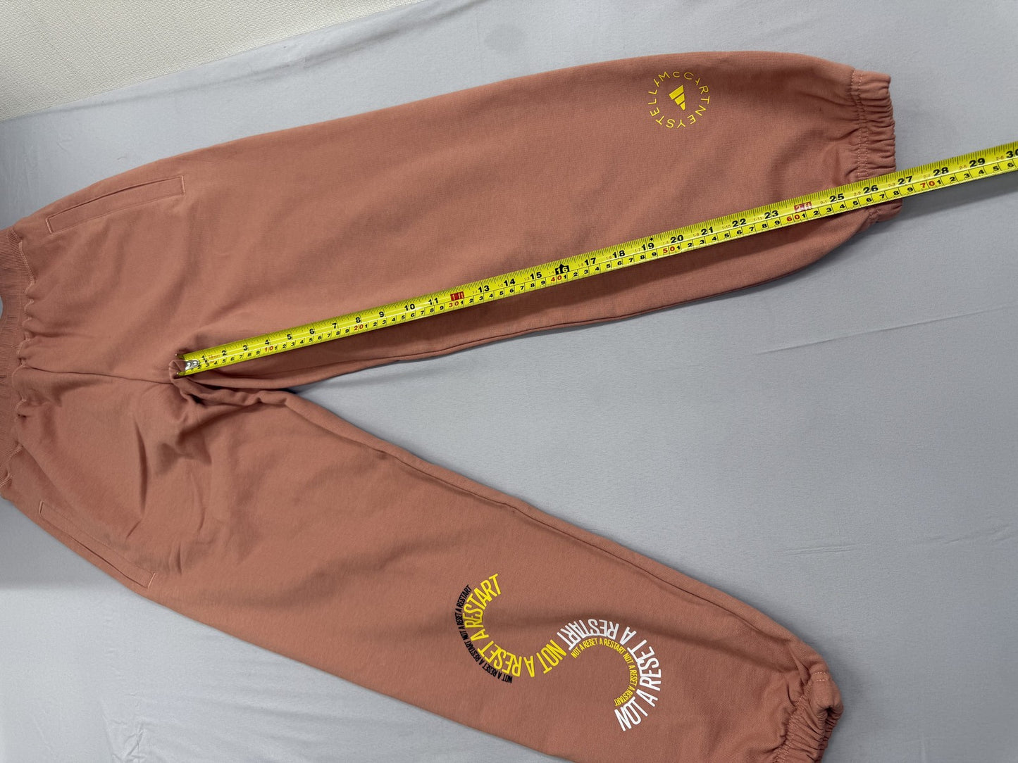 Adidas Stella McCartney Organic Cotton Sweatpants S Timber NWT