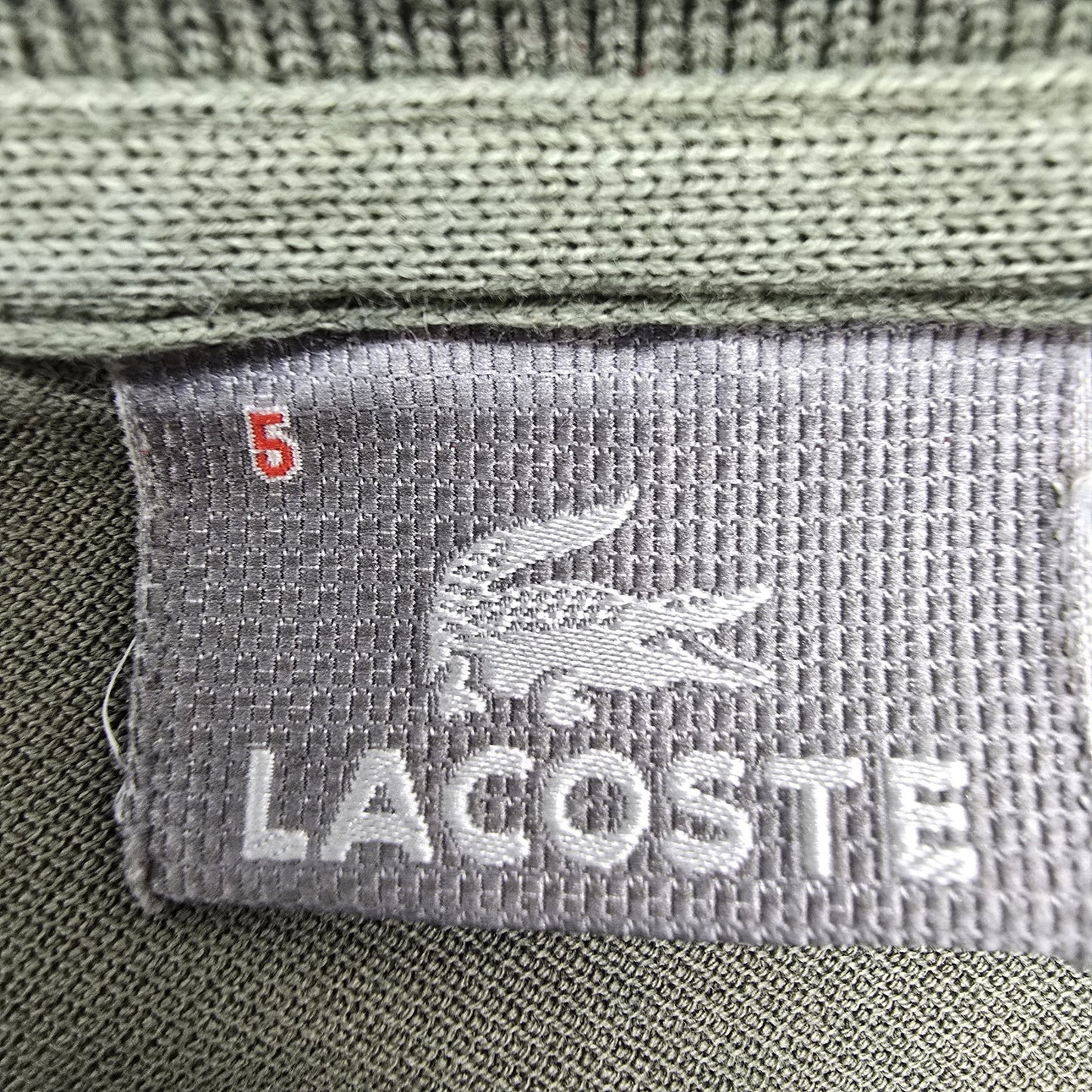 Lacoste Men's Green L.12.12 Polo Shirt Size 6 Regular Fit