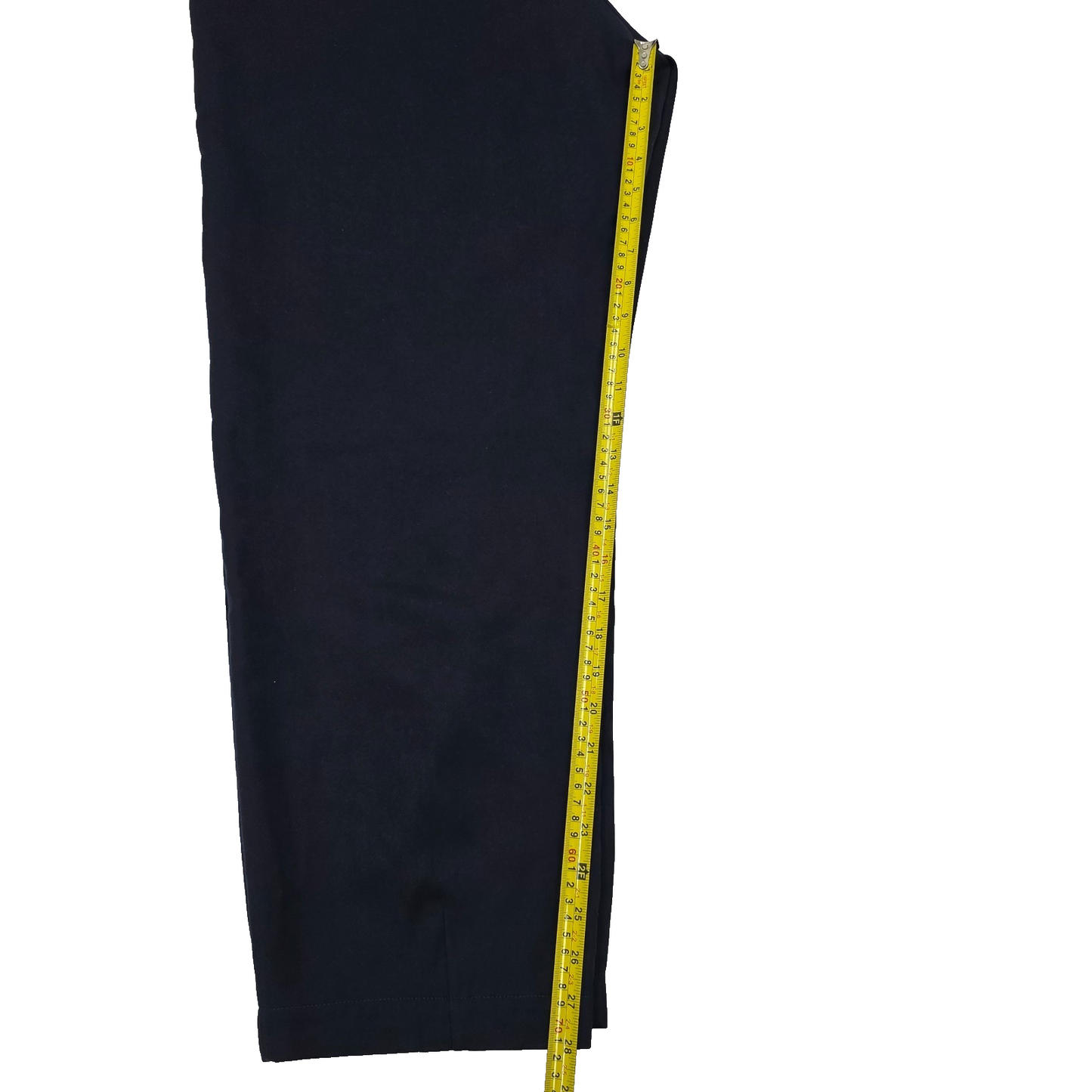 Giorgio Armani Trousers Men's Navy Pleated Straight Trousers Us 56 BNWT