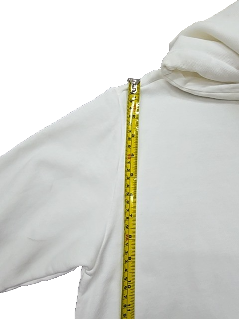 Adidas Unisex Originals White Pullover Hoodie End Plastic Waste Regular