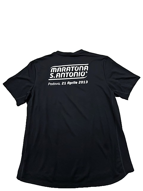 Nike Men's Dri-FIT Black Marathon T-Shirt Size M 343609-011