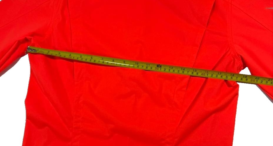 Adidas Men's Neon Orange Climalite Full Zip Running Jacket Size S
