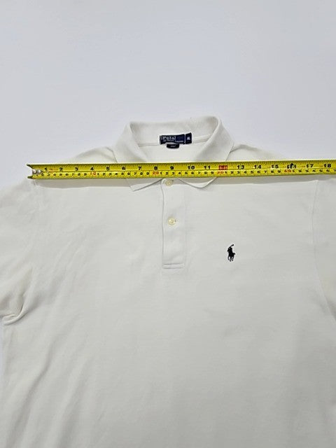 Polo Ralph Lauren Men White Polo Shirt size XL product image 5