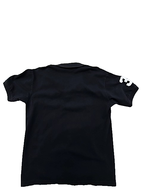 Polo Ralph Lauren Black Stripe Polo Shirt XL Short Sleeve