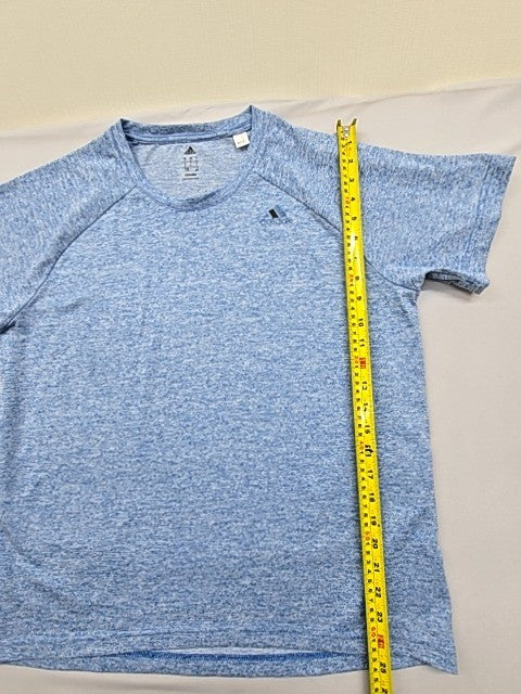 Adidas Men's Blue Climacool Short Sleeve T-Shirt Size L Regular