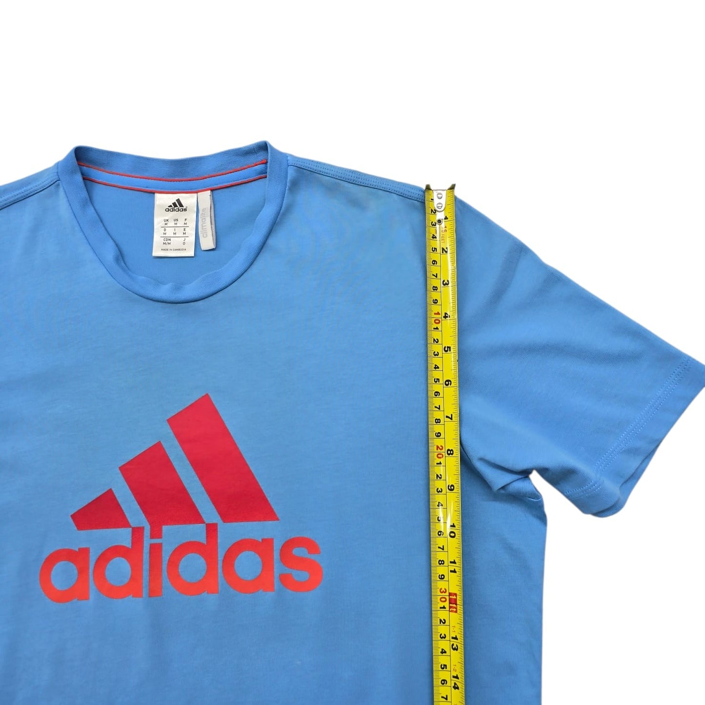 Adidas Women's Climacool Blue T-Shirt Size M