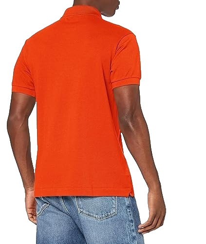 Lacoste Men's Orange Polo Shirt – Size 3XL