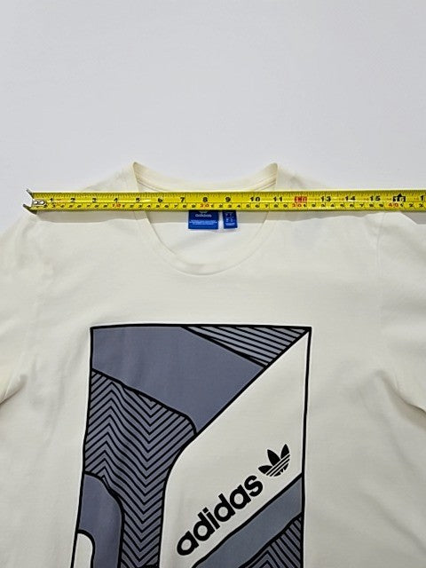 Adidas Men White T-Shirt size L product image 5