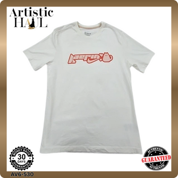 Nike Kerwin Frost Cat White Athletic L Short Sleeve T-Shirt Cotton