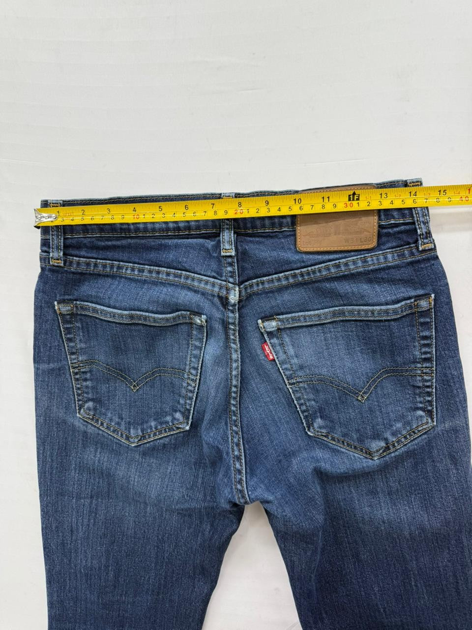Levi's 511 Slim Fit Dark Wash Jeans W31 L30 Red Tab