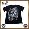 The Roxx Unisex Black T-Shirt – Size L, Native American 100 native, Graphic