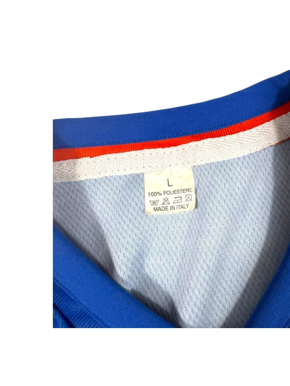 FC Porto Men's Soccer Jersey Blue White Striped Short Sleeve Football Shirt Size