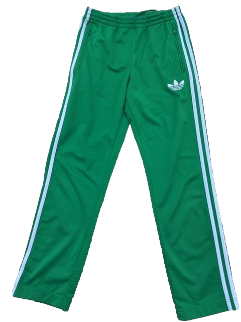 Adidas Originals Men's XS Collegiate Green Track Pants 3-Stripes