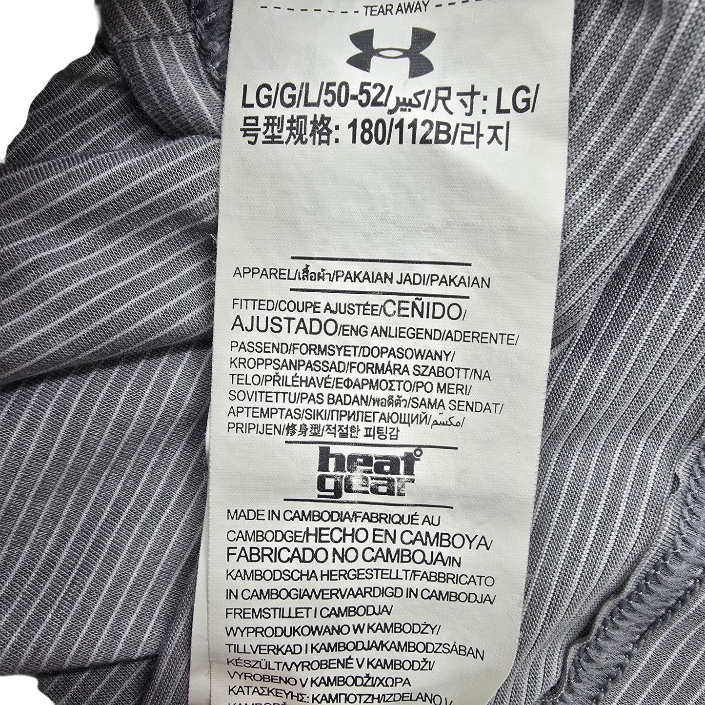 Under Armour Men Gray T-Shirt product image 4