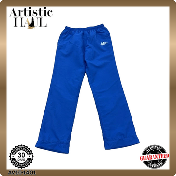 Kappa Men's Blue Track Pants Large Drawstring Training Polyester