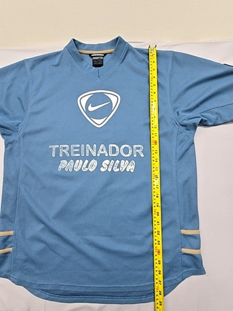 Nike Unisex Blue Futsal Jersey Short Sleeve Size L GB442