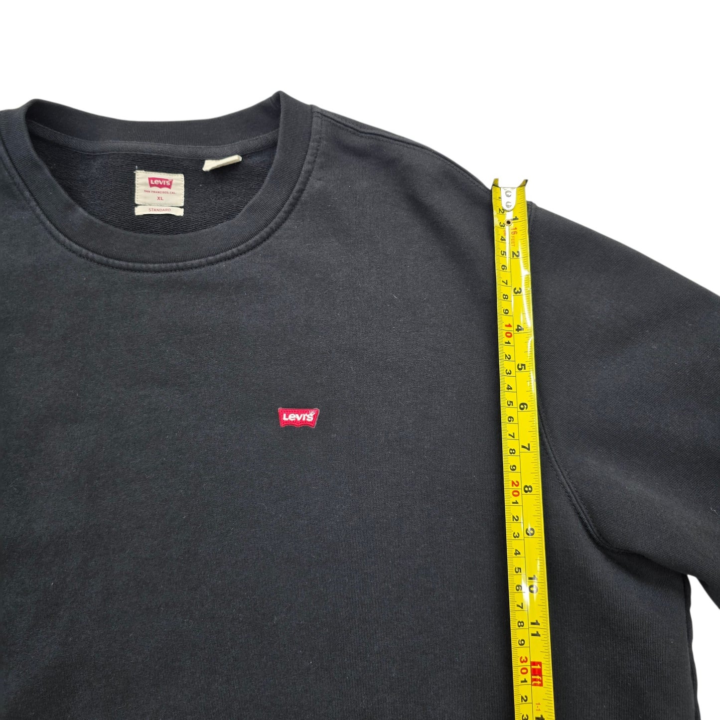 Levi's Men's Black Crewneck Sweatshirt XL