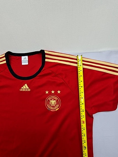 Adidas Germany National Team Jersey Men XXL Red Short Sleeve