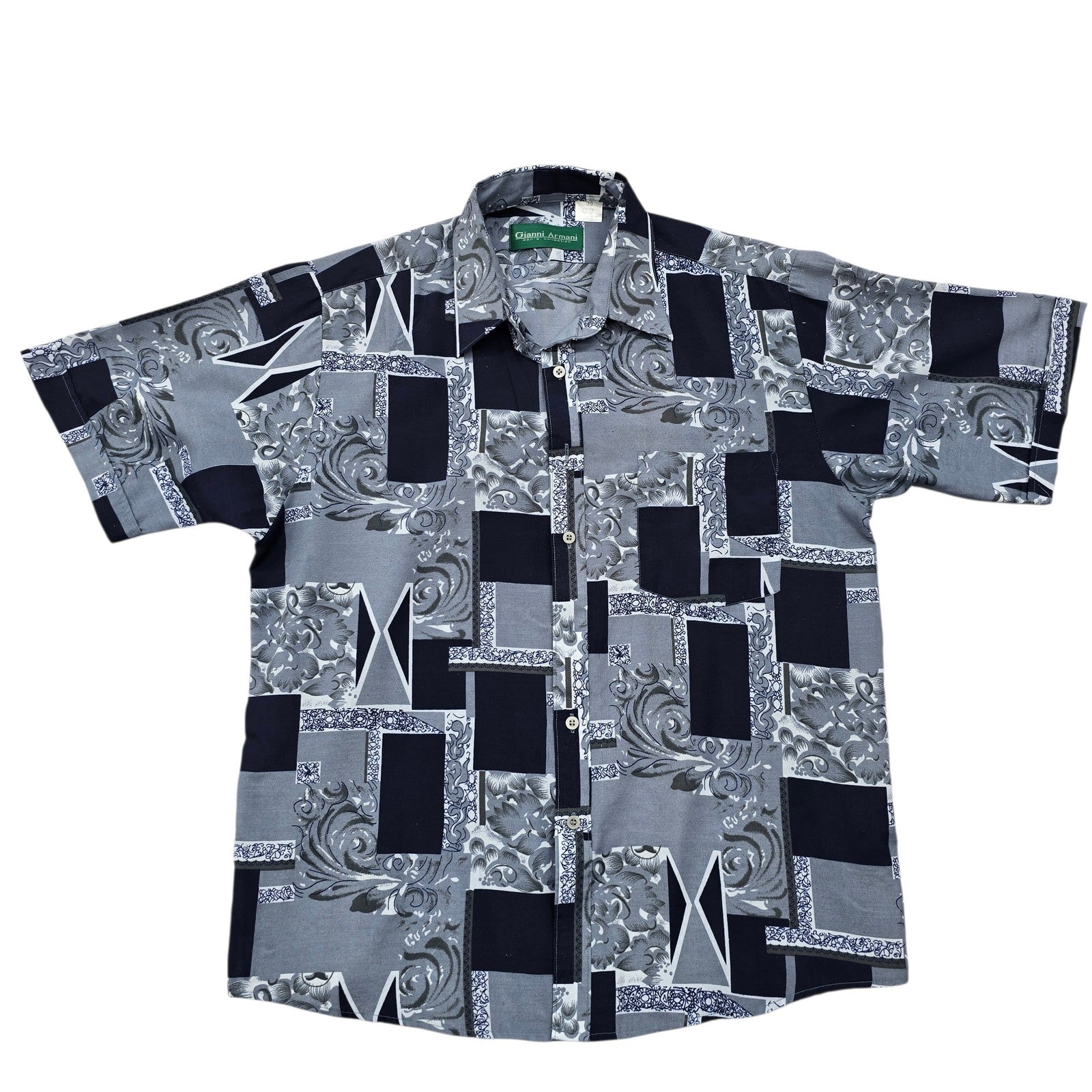 Armani Men Gray Shirt size 39 product image 1