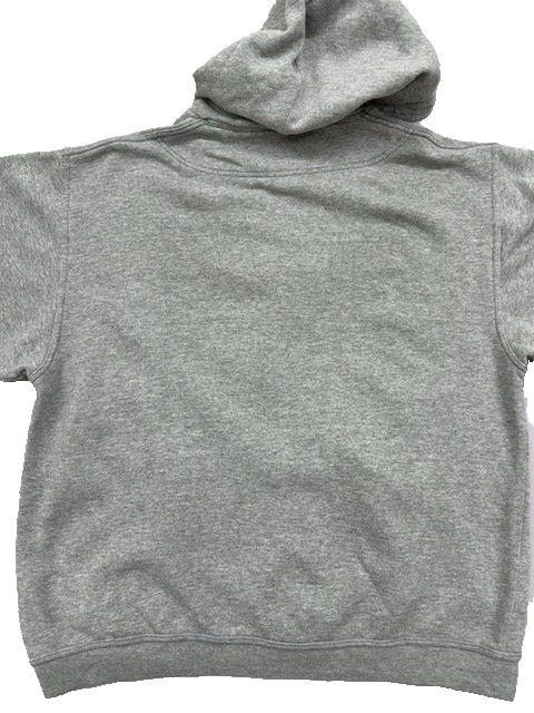 Champion Men's Gray Fleece Pullover Hoodie Size L C Logo
