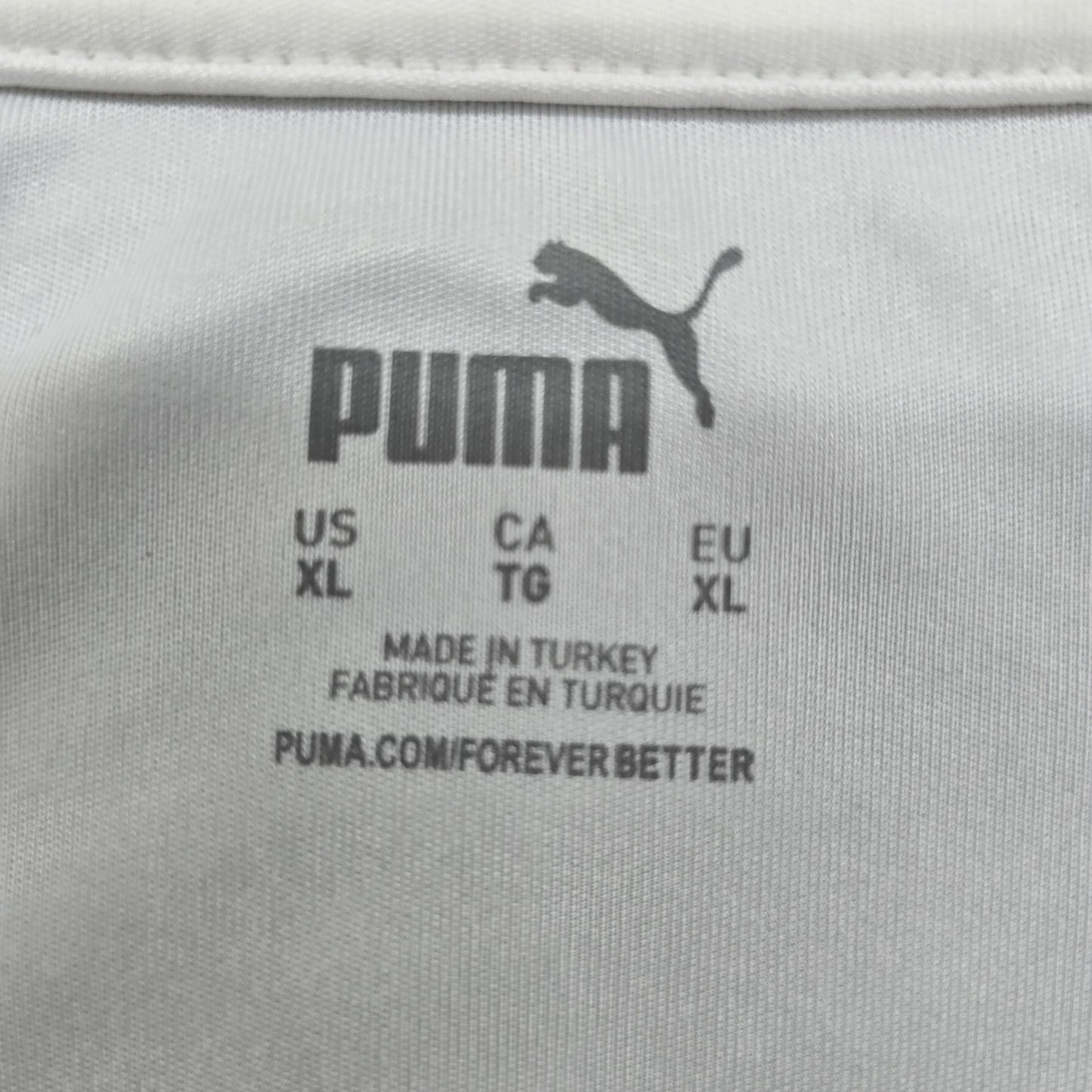 Puma Men White Shirt size XL product image 3