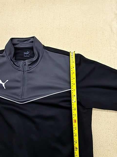 Puma Men's Black Half-Zip Training Jacket Size XL
