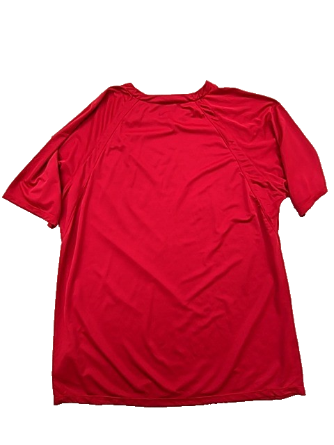 Nike Men's Red Jersey – Size XL, Total total Total One-off, Striped