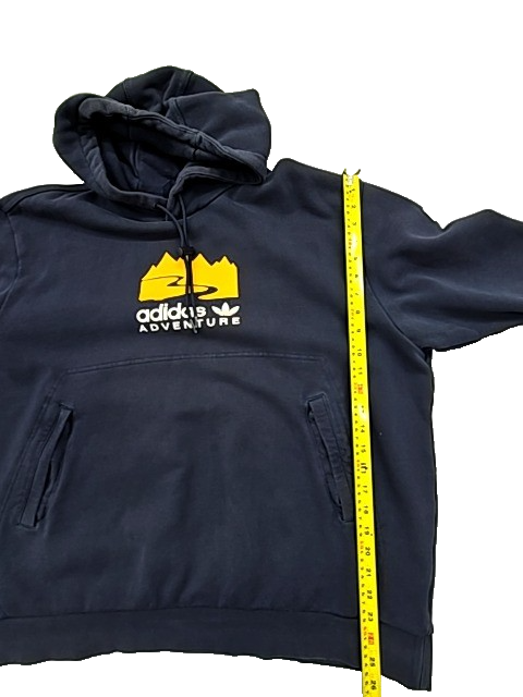 Adidas Men's Navy Adventure Pullover Hoodie XL Regular