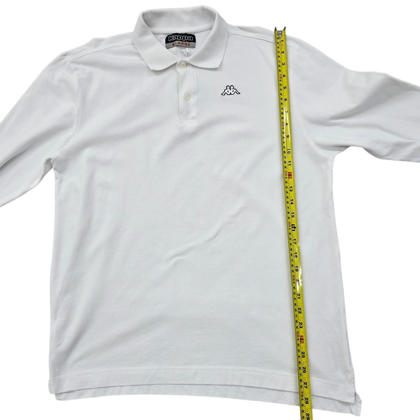 Kappa Men White Polo Shirt size XL product image 7