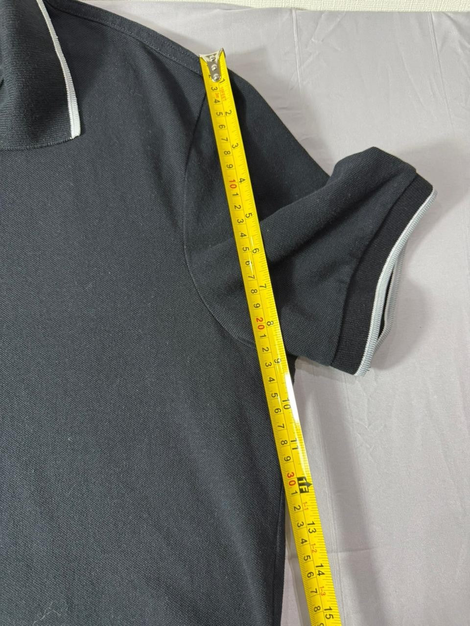 Kappa Black Polo Shirt Men's XL Short Sleeve Logo Casual Top