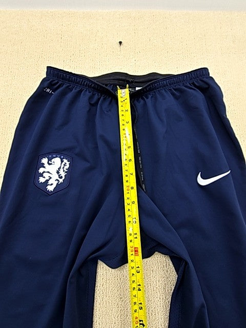 Nike Men's Blue Strike Track Pants Size M Dri-FIT Tapered