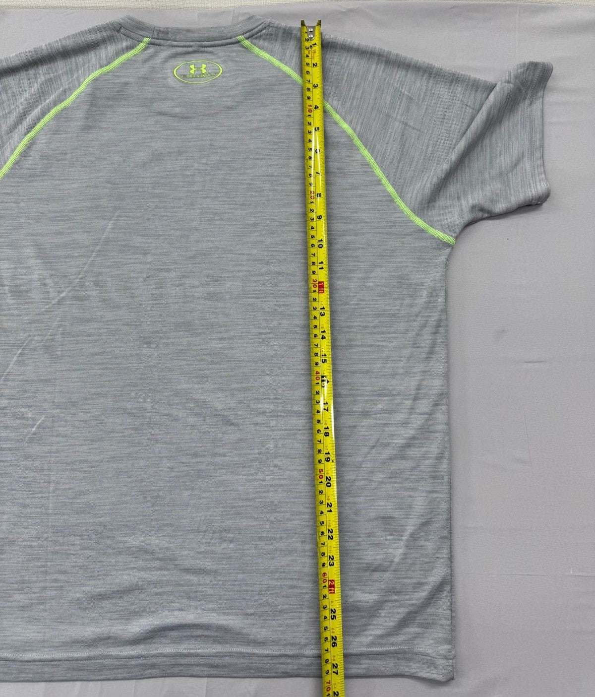 Under Armour Men's HeatGear Gray Compression T-Shirt L