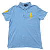 Polo Ralph Lauren Women's Blue Polo Shirt – Size L, Slim Fit