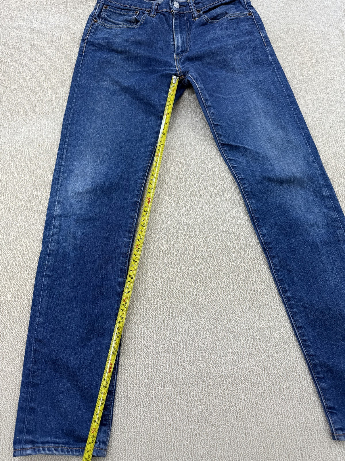 Levi's 512 Slim Taper Jeans Men 31x32 Blue Vintage Medium Wash